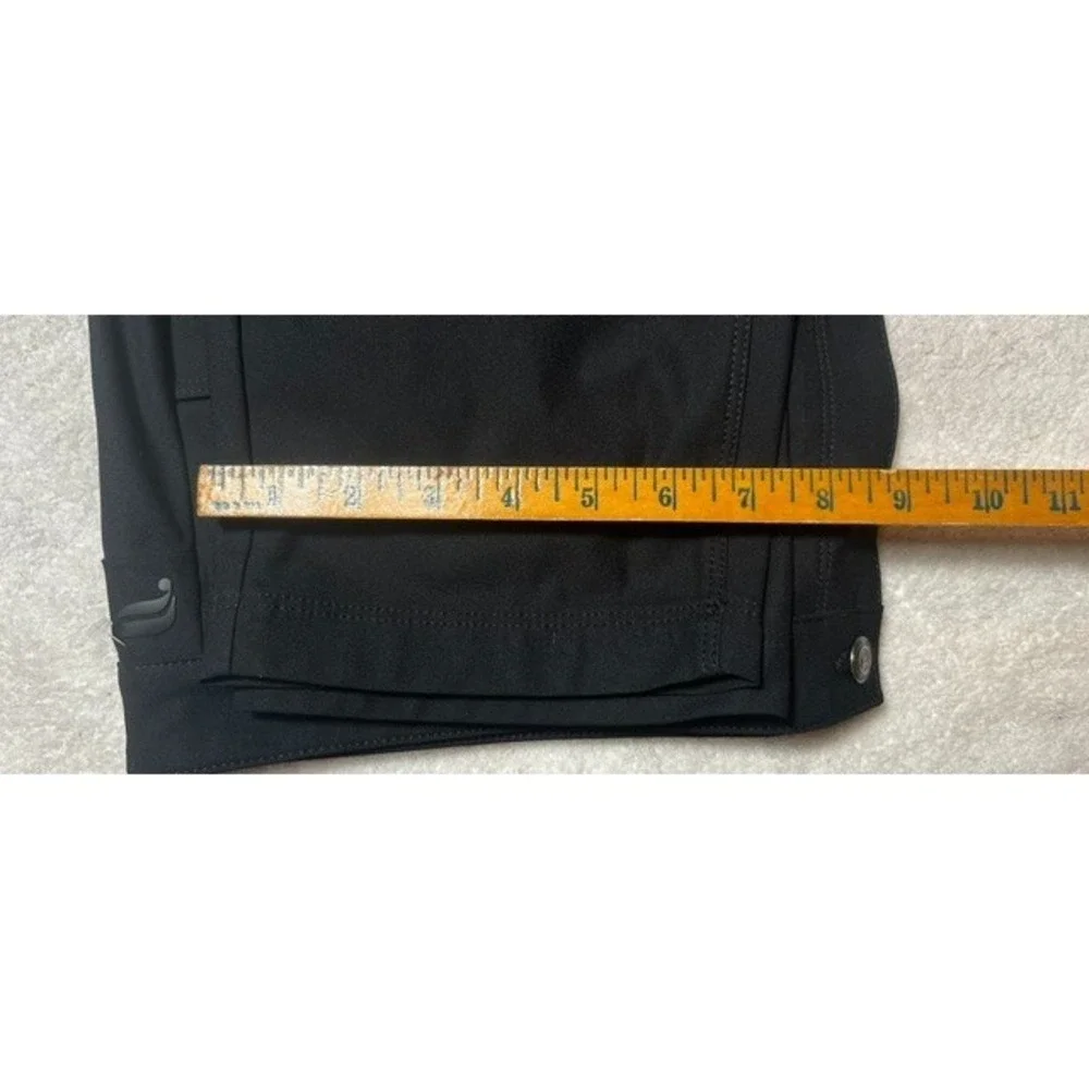 Fabletics Men Sz 38x32 The Don 5 Pocket Classic Fit Spill Proof Black Pants-2177